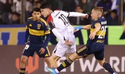 Imagem de destaque do post: Athletico-PR perde para Boca Juniors em amistoso e tem goleiro expulso
