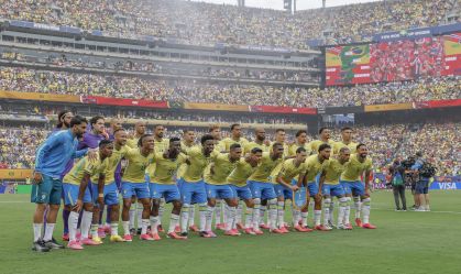 Seleção Brasileira antes do duelo contra Noruega pelas oitavas de final da Copa de 2026