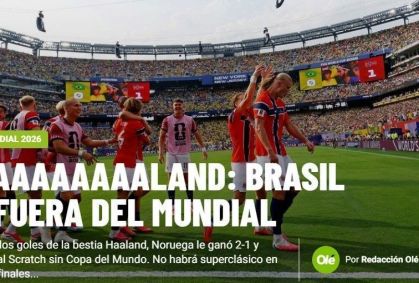 "King" Haaland e mais: como a eliminação do Brasil repercutiu lá fora