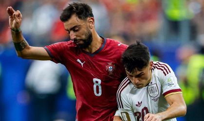 Imagem de destaque do post: Bruno Fernandes lamenta eliminação de Portugal: "Caímos com certa surpresa"