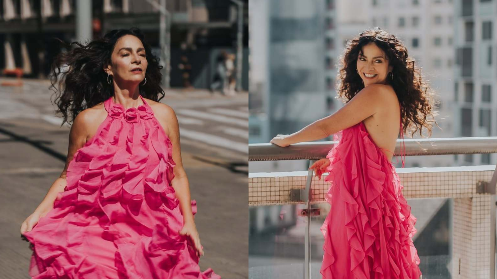 A atriz Claudia Ohana que interpretou Natasha na novela "Vamp" em 1991 • Divulgação/Leôncio Correia