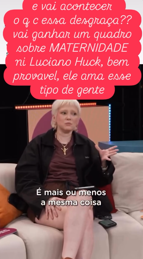 Luana Piovani critica programa de Viih Tube e Eliezer e cita Luciano Huck • Instagram/Luana Piovani