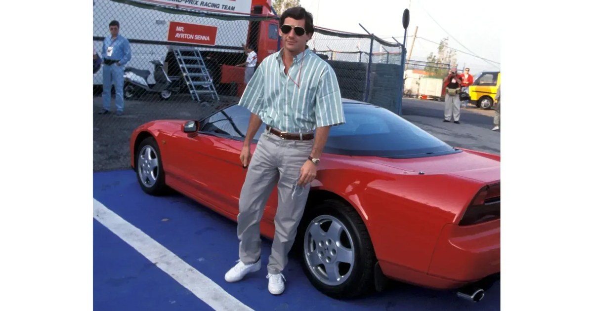 Último Honda NSX de Ayrton Senna vai a leilão em Londres em outubro