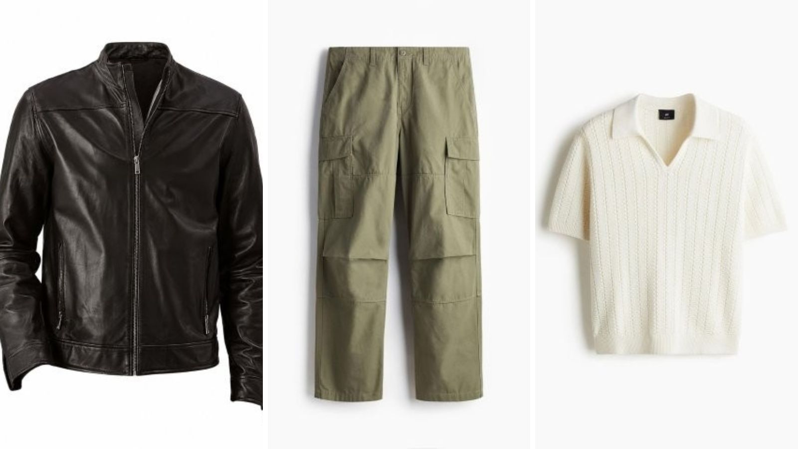 Veja como se inspirar nos looks de Dean Di Laurents • Divulgação/Damyller/Calvin Klein/H&M
