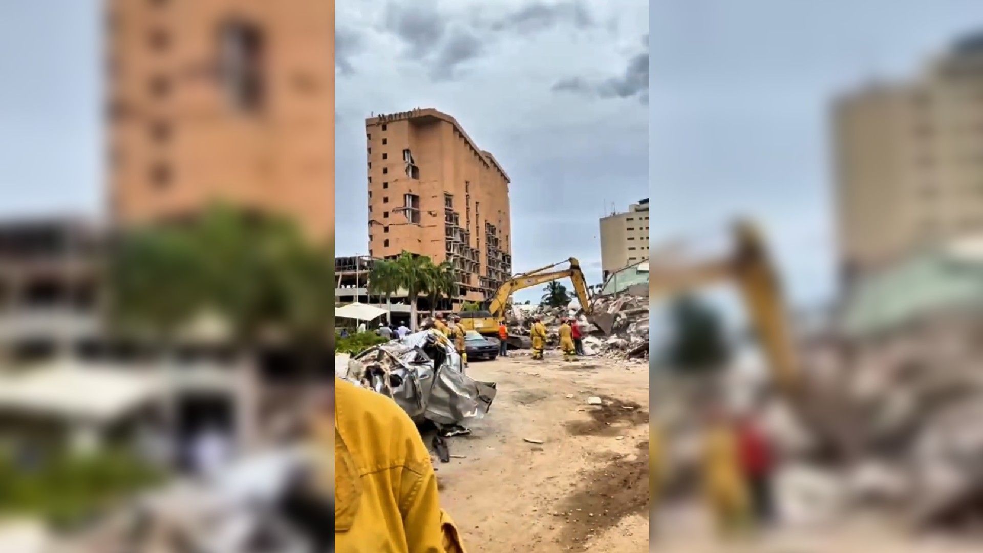 Socorristas de SP buscam pai de brasileiro sob escombros na Venezuela