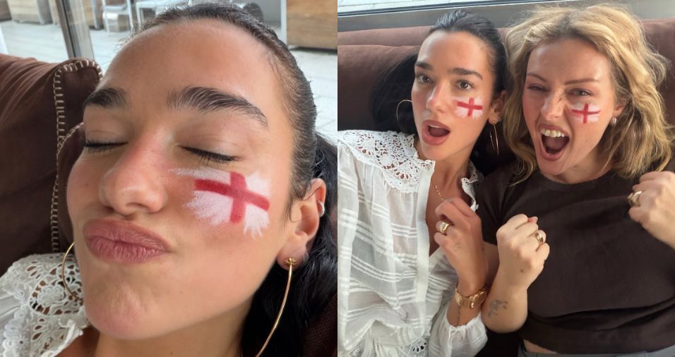Dua Lipa e Callum Turner são flagrados em NY cantando parabéns para fã