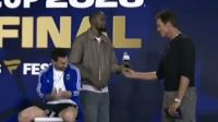 Kevin Durant ignora Lionel Messi em evento antes da final da Copa; veja