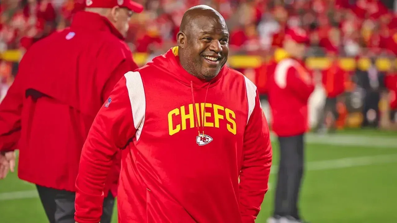 Eric Bieniemy, coordenador ofensivo dos Chiefs