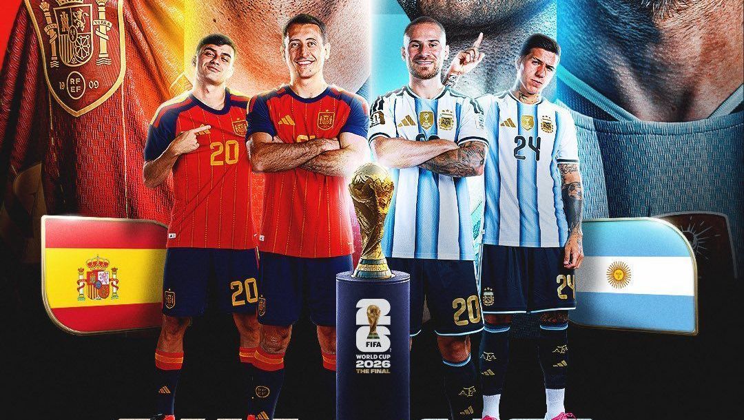 Espanha x Argentina na final da Copa
