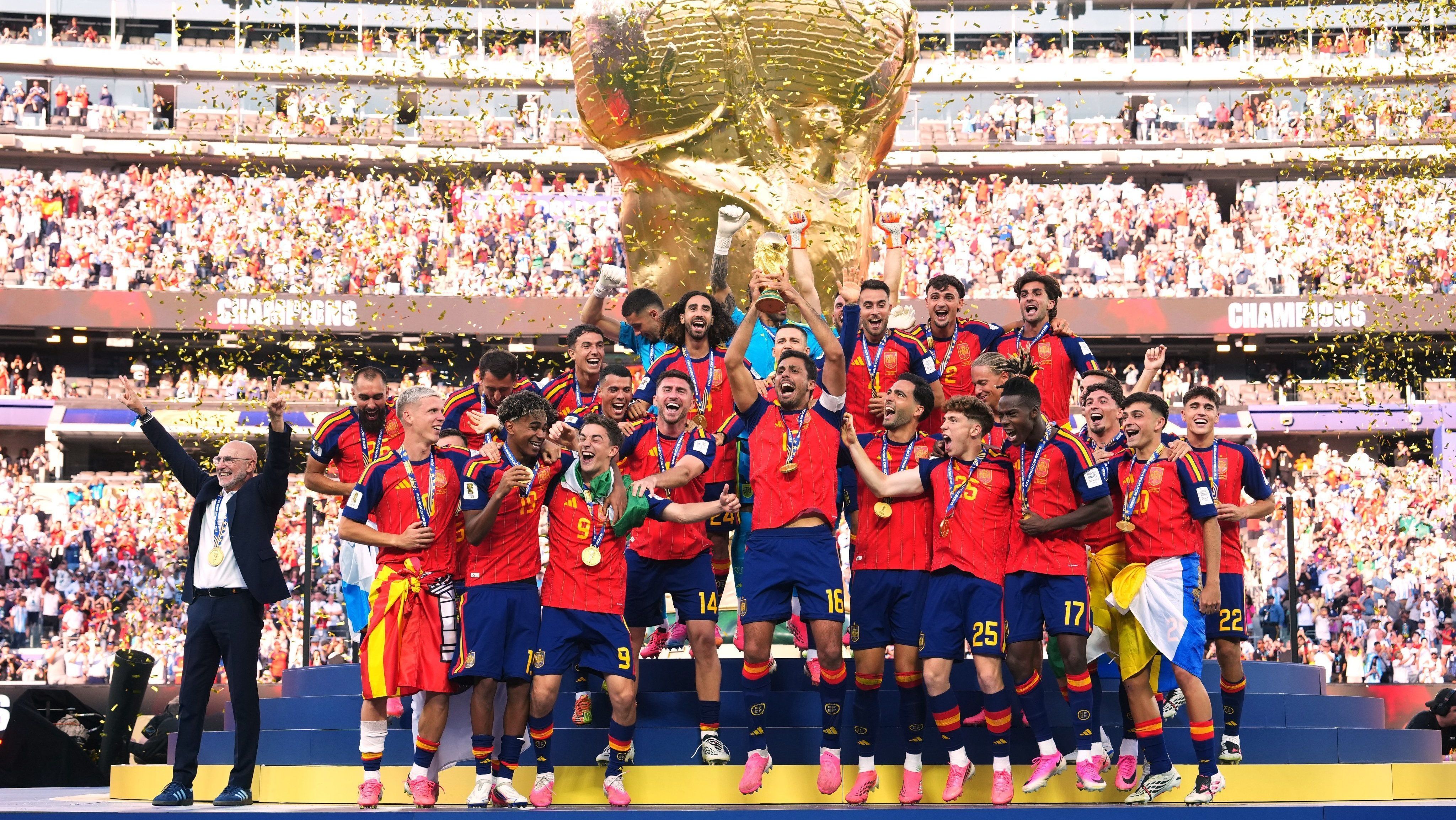 Espanha conquistou o bicampeonato na edição de 2026