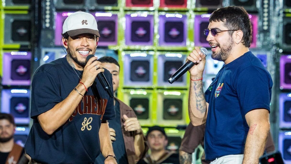 Felipe Amorim e Nattan gravaram "Maria Vaqueiro" juntos