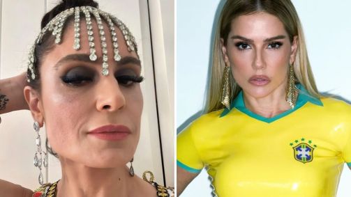 Franciely esteve no elenco de "América" com Deborah Secco