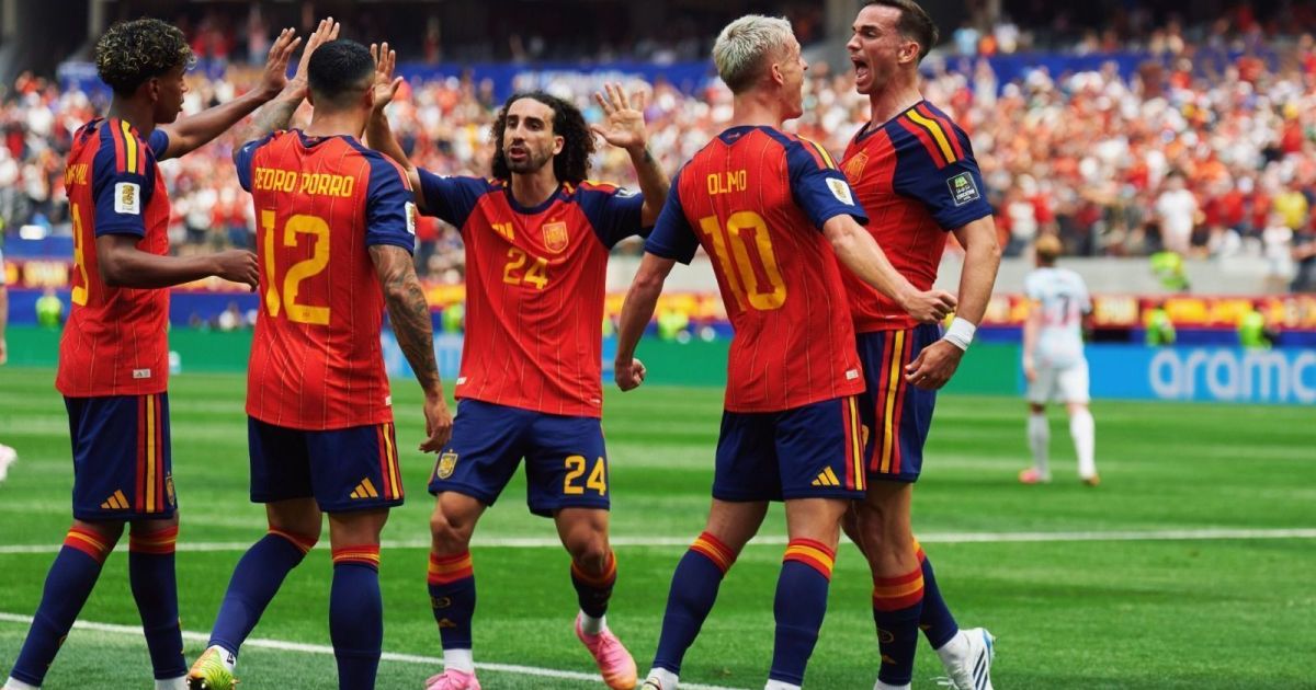 Classificada, Espanha fica próxima de recorde histórico entre seleções