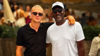 Algoz do Brasil na Copa, Haaland se encontra com Michael Jordan
