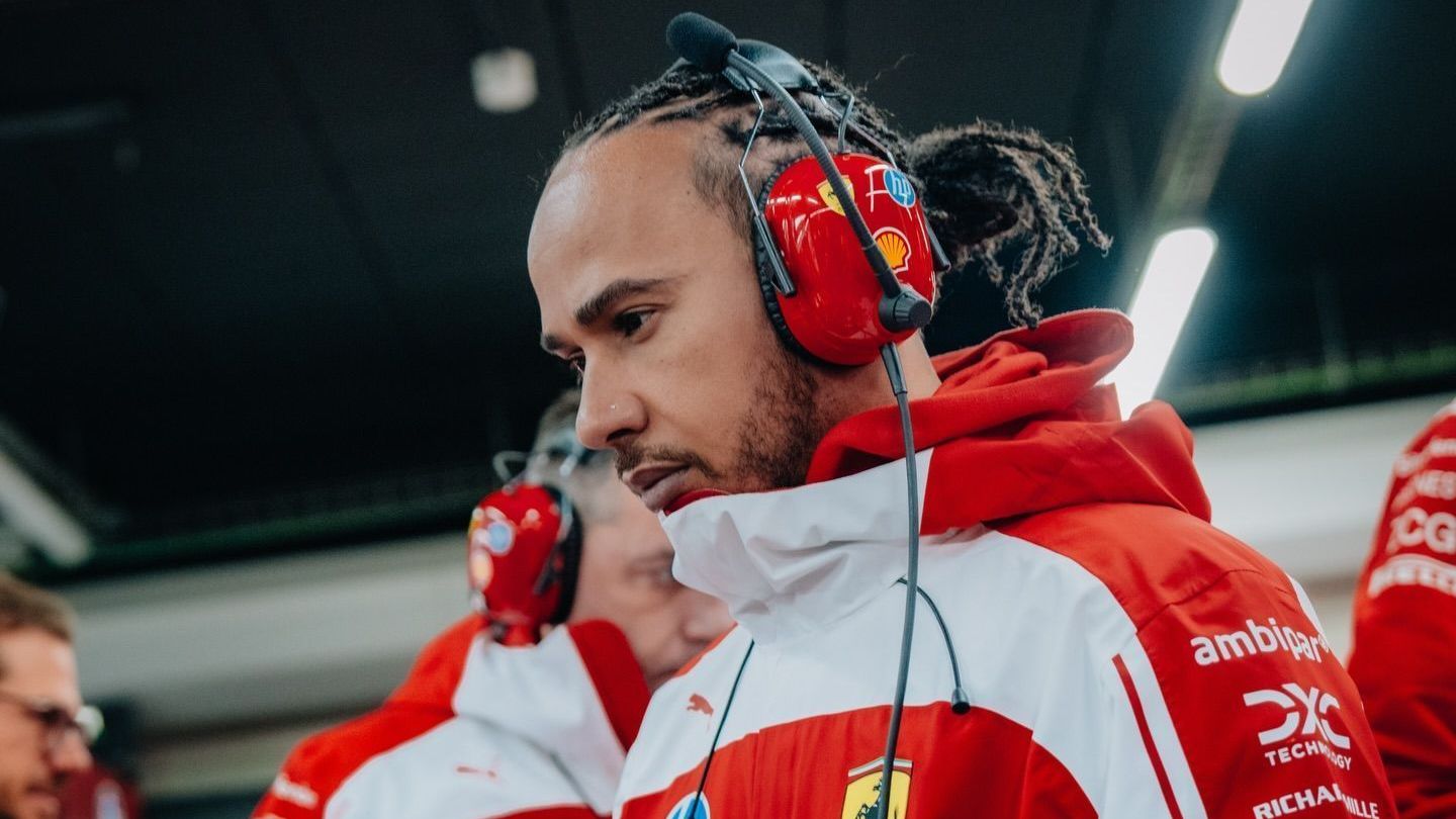 Lewis Hamilton, piloto da Ferrari