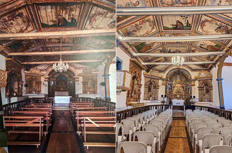 Igreja Matriz de São Bartolomeu foi reaberta, nesta quarta-feira (8), em Ouro Preto