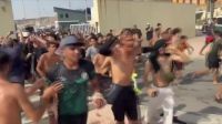Vídeo mostra imigrantes cruzando fronteira entre Marrocos e Espanha a nado