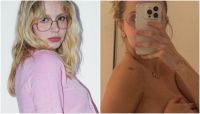 Isa Scherer posa nua com barrigão: "Será que tem mais um bebê?"