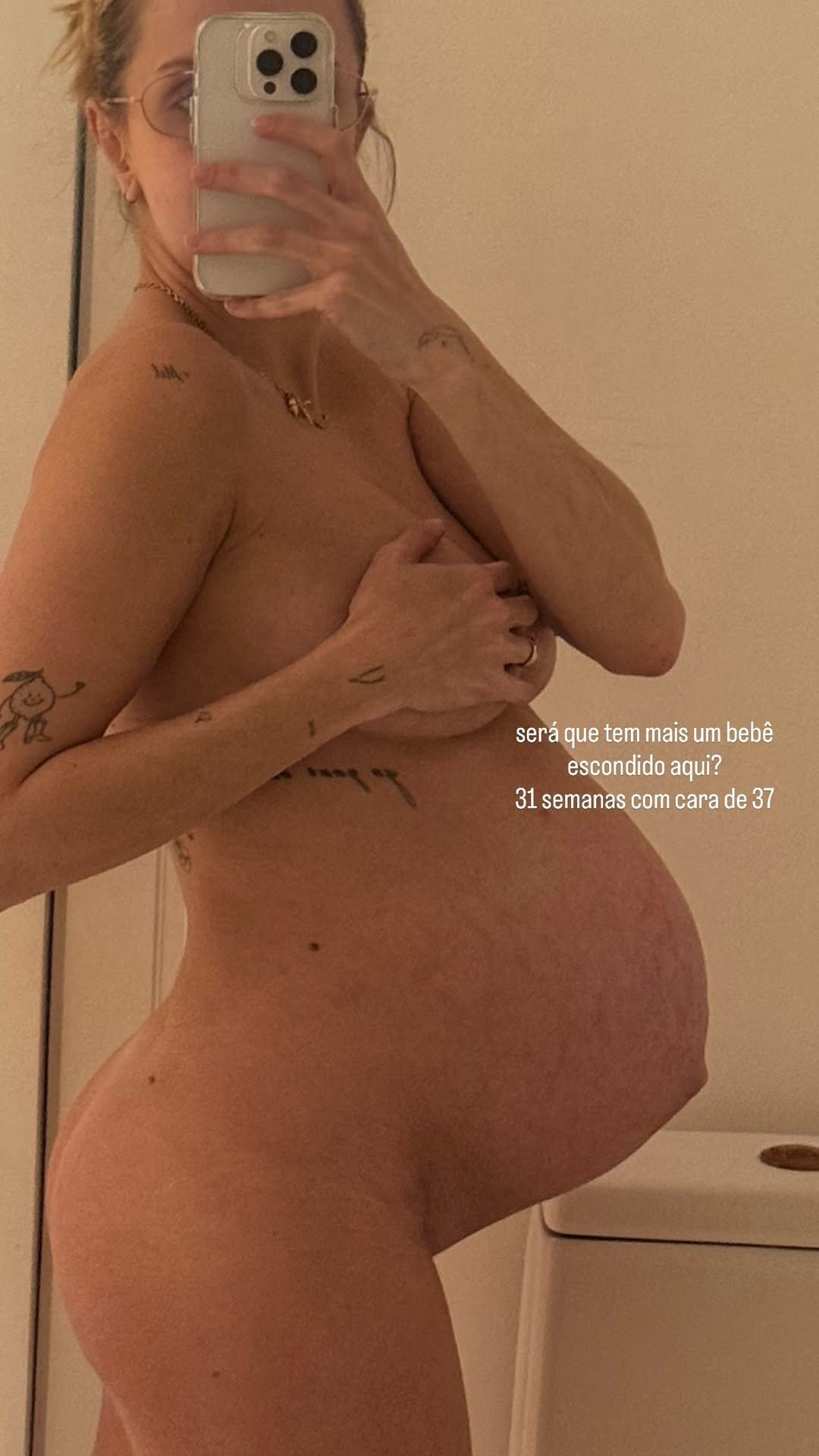 Isa Scherer está grávida de 7 meses • Instagram / Isa Scherer