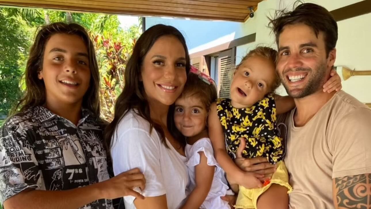 Ivete e Daniel Cady tiveram três filhos enquanto estavam casados