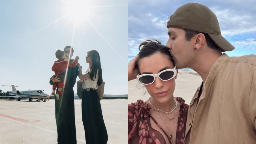 Jade Magalhães compartilha cliques inéditos com Luan Santana em viagem • Instagram/Jade Magalhães