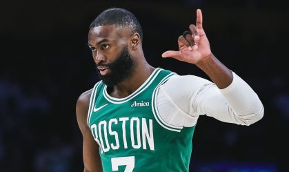 Jaylen Brown, ala que está de saída do Boston Celtics