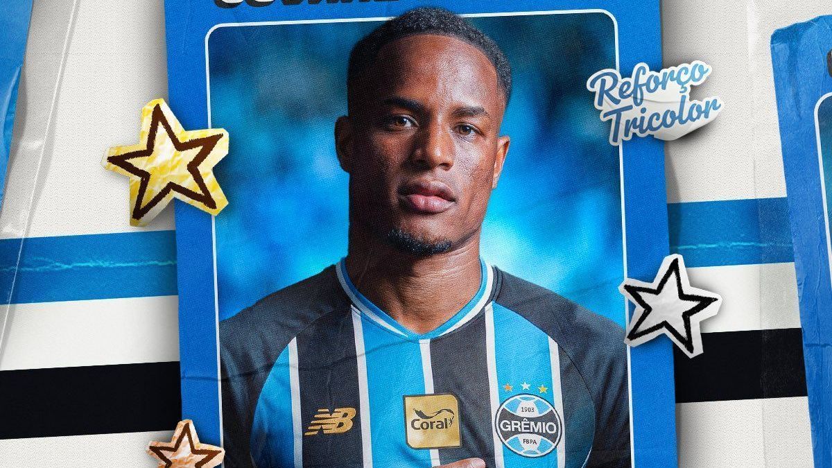 Jovane Cabral foi anunciado pelo Grêmio