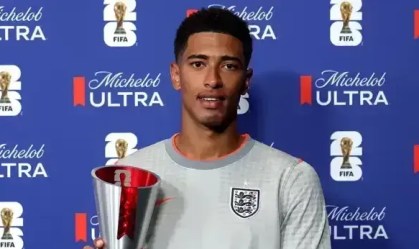 Imagem de destaque do post: Jude Bellingham é eleito o melhor em campo na vitória da Inglaterra