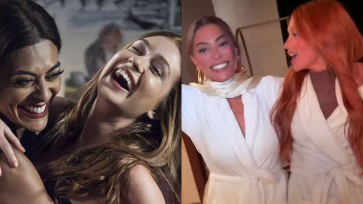 Marina Ruy Barbosa renova bronzeado em dia de sol com os pais; veja fotos