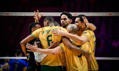 Imagem de destaque do post: França x Brasil: horário e onde assistir à VNL masculina