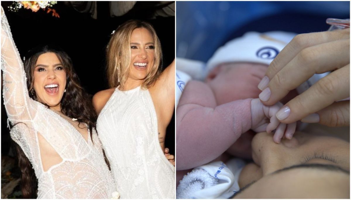Mulher de Lauana Prado, Tati Dias comenta nascimento de Dom: “Foi especial”