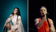 Laura Pausini e Robbie Williams abrem final da Copa do Mundo 2026