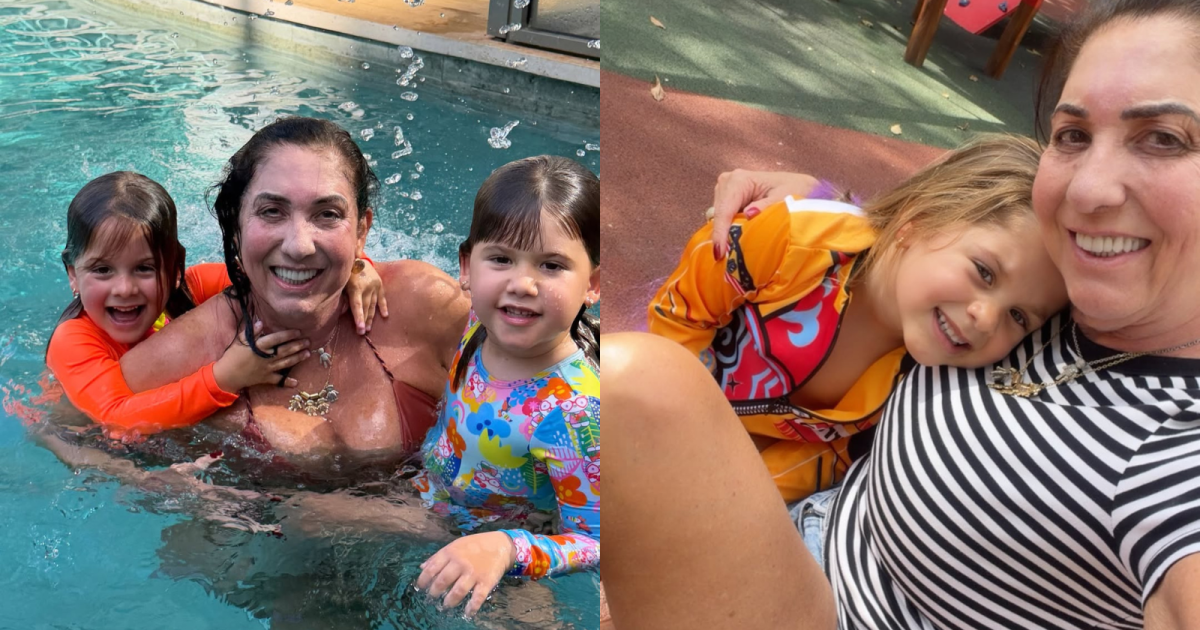 Mãe de Virginia diverte fãs ao passar tarde com filhos da influencer; veja