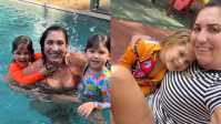 Mãe de Virginia diverte fãs ao passar tarde com filhos da influencer; veja