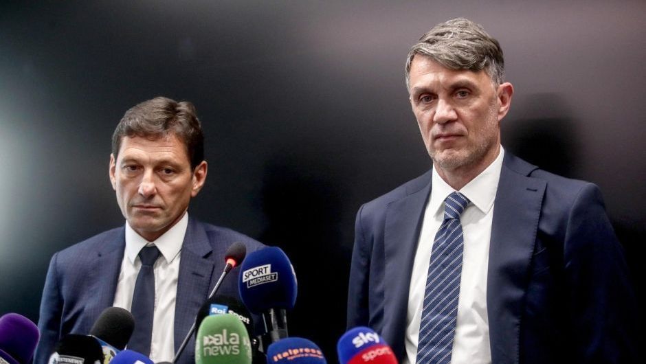 Maldini e Leonardo comunicaram saída da Federação Italiana de Futebol