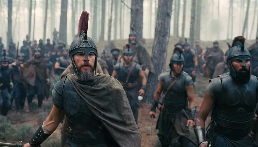 Matt Damon em "A Odisseia"