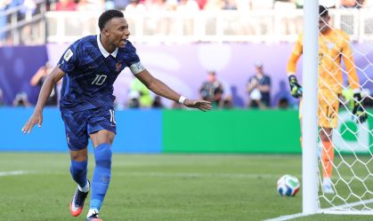 Imagem de destaque do post: Mbappé marca, França supera retranca do Paraguai e vai às quartas da Copa