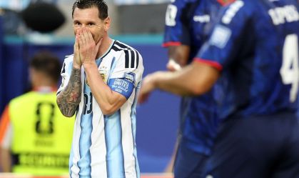 Messi lamenta chance perdida contra Cabo Verde