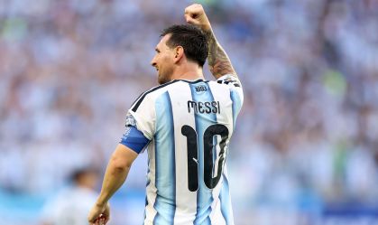 Imagem de destaque do post: Messi tenta igualar recorde de Fontaine; veja quantos gols faltam