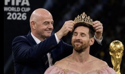 Imagem de destaque do post: "Princesa da Fifa": saiba por que Messi ganhou o apelido de torcidas rivais
