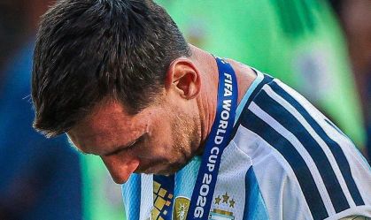Imagem de destaque do post: Após vice, Messi não retorna com delegação da Argentina para Buenos Aires