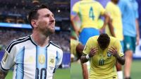 TV compara Messi e Neymar: "Uns choram de alegria, outros de tristeza"
