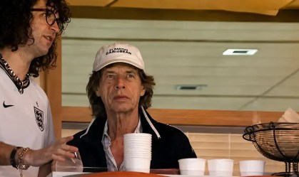 Imagem de destaque do post: Mick Jagger acompanha Noruega x Inglaterra e web revive fama de "pé-frio"