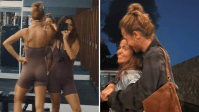 Nanda Costa aparece em foto romântica abraçada com Emilie Rey