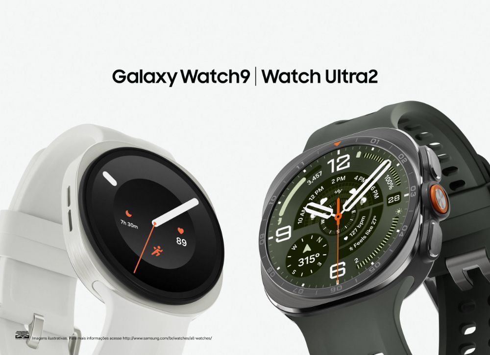 Nova linha de smartwatches da Samsung, com Galaxy Watch 9 e Galaxy Watch Ultra 2