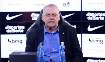 Osmar Stabile, presidente do Corinthians