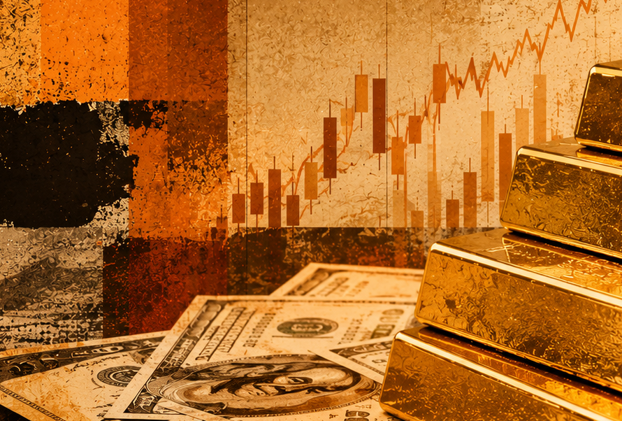 ouro dolar investimentos IA