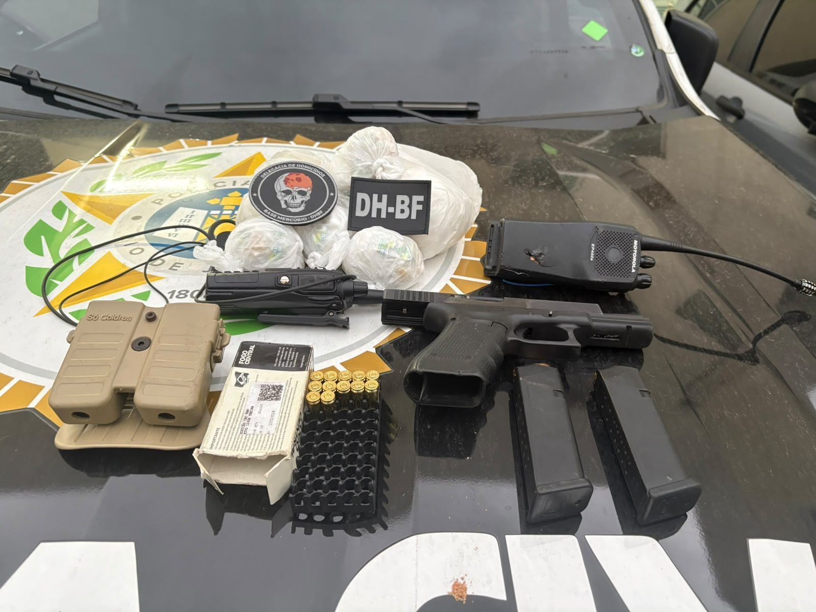 Investigado por morte de policial civil é baleado em operação no Rio • Créditos: PC-RJ