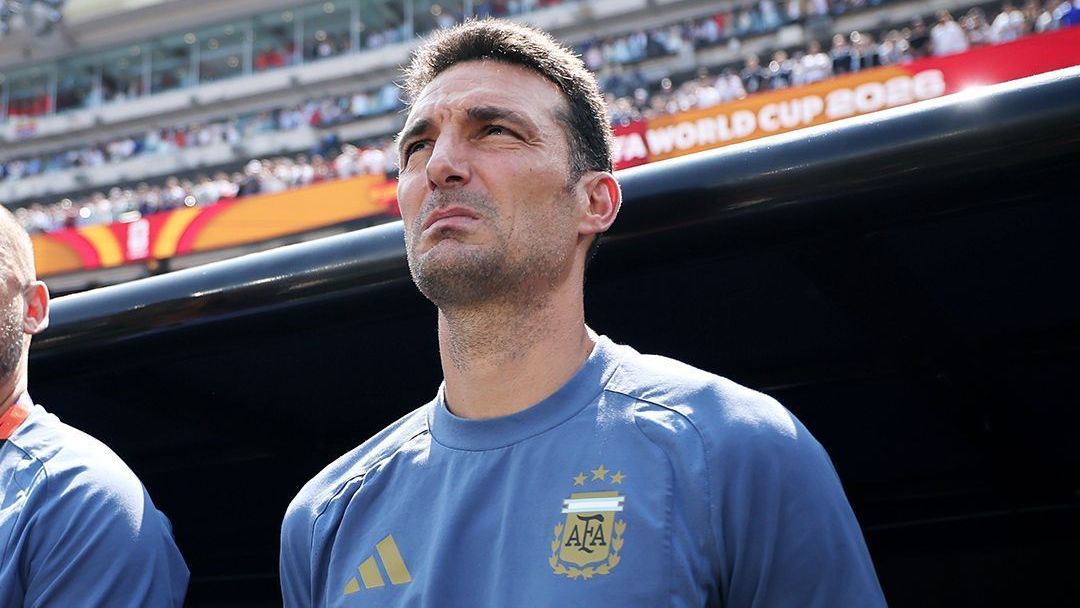 Scaloni na final da Copa do Mundo