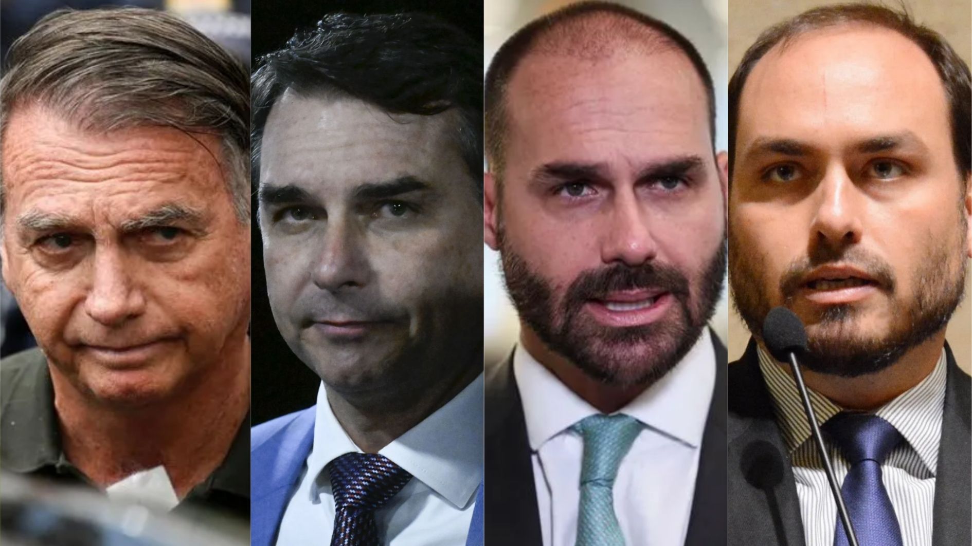 Imagem de destaque do post: Atlas/Bloomberg: 45,4% responsabilizam família Bolsonaro por novo tarifaço